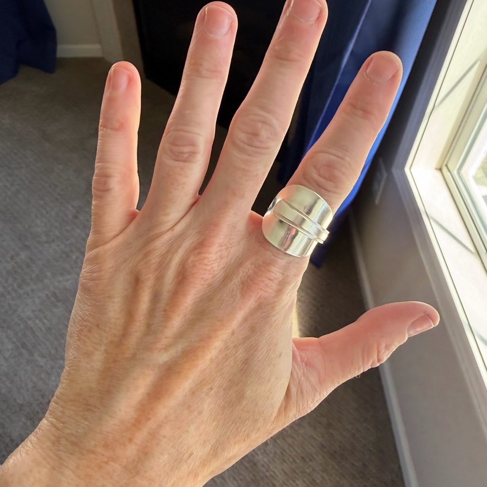 Saddle Spoon Ring - Picture 6 of 13